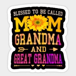 Mom, grandma and great grandma Sticker